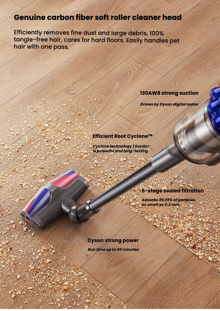 Motorized Floor Brush Head For Dyson V7 V8 V10 V11 V15 V16 Vacuum Cleaners
