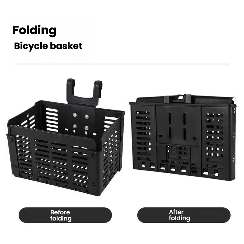 Multi-functional Foldable Bike Basket