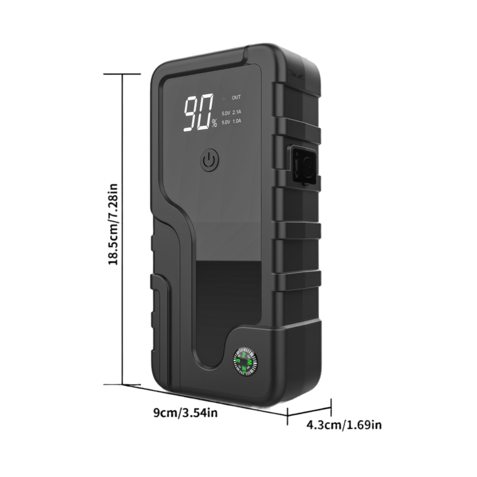 Multi-functional Jump Starter and Power Bank 5000mAh 12v