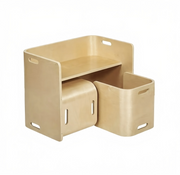 Multifunctional Kids Desk and Chair Set plywood