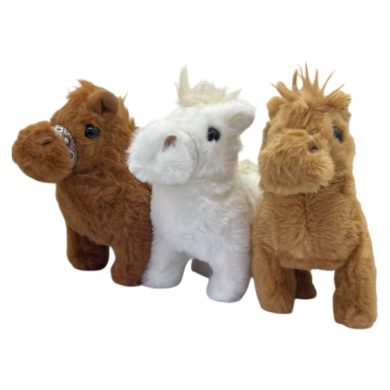 My Realistic Robot Pony" Electric Interactive Plush Toy