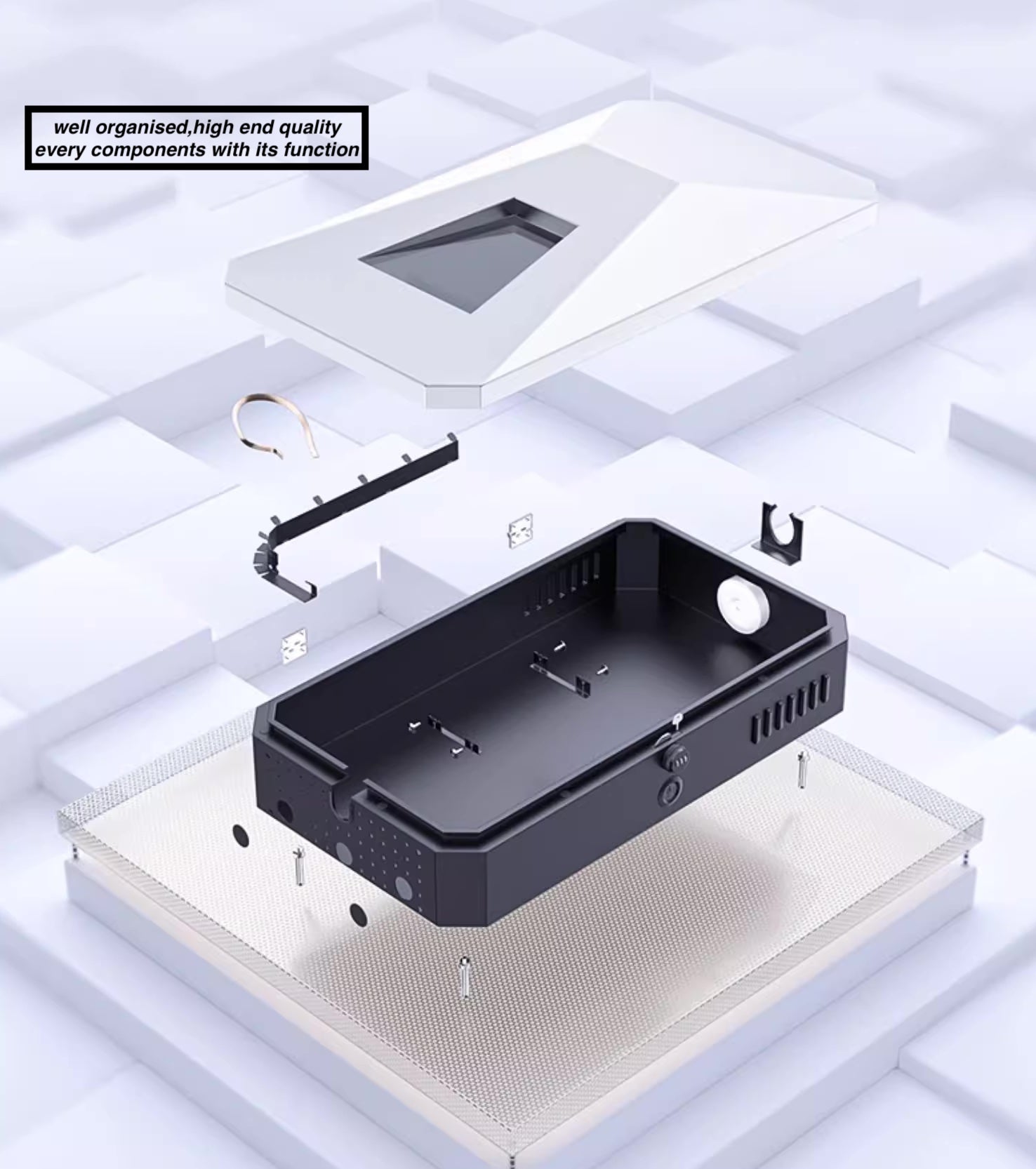 Tesla Home Charger Box Charging Cable Organizer Box
