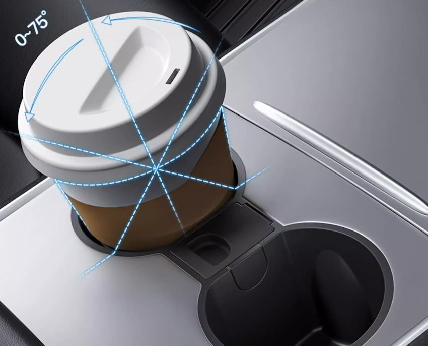 Tesla Model 3/Y Rubber Cup Holder Insert
