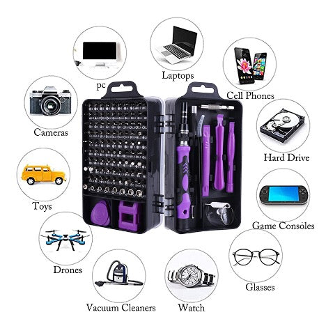 PC Mobile Phone Repair Kit Mini Screwdriver 115 in 1