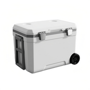 Portable 45L Chilly Bin With Wheels Cooler Box