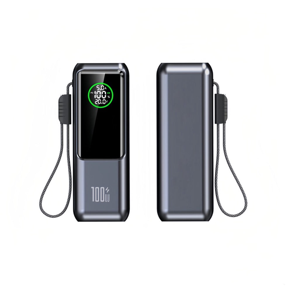 Portable Digital Display Laptop Power Bank PD100w 20000mAh