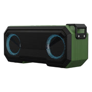 Portable Wireless Bluetooth Speaker Led lights Power Bank GREEN