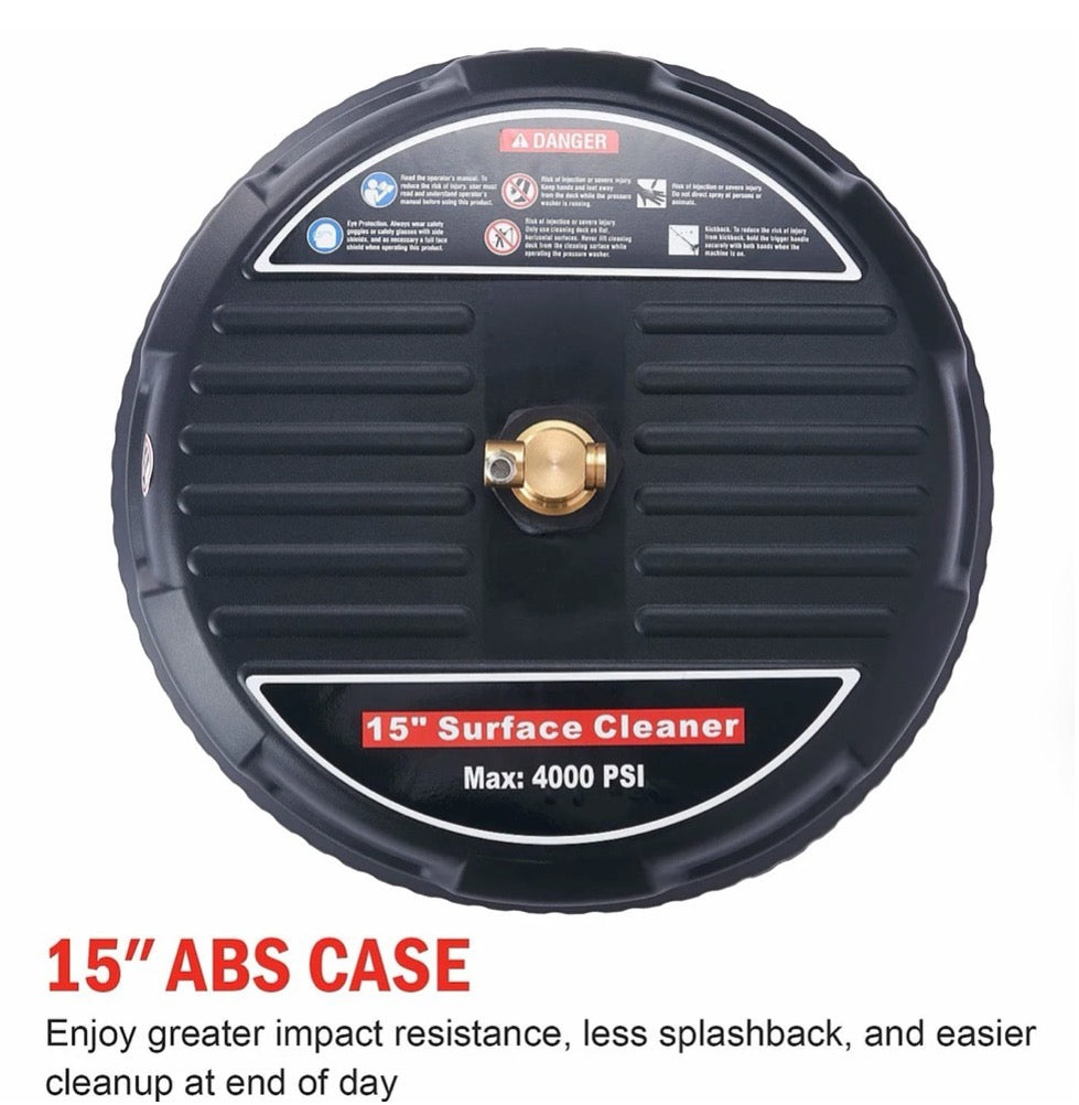 Pressure Washer Surface Cleaner 15inch 4000PSI