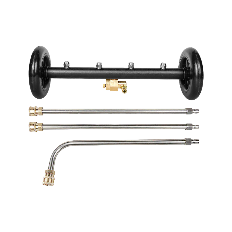 Pressure Washer Undercarriage Cleaner Water Broom Attachment 16" 4000psi