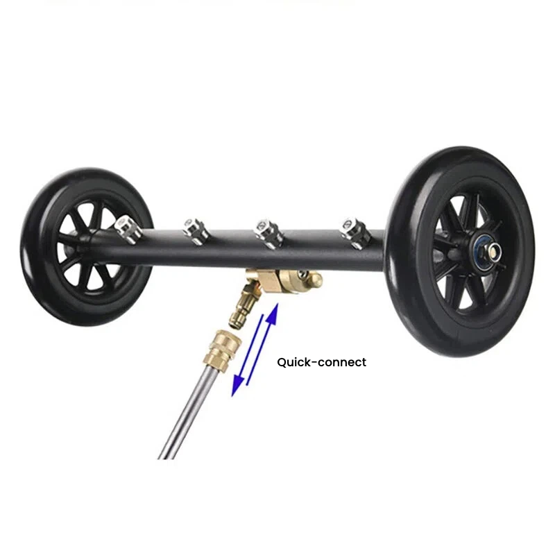 Pressure Washer Undercarriage Cleaner Water Broom Attachment 16" 4000psi