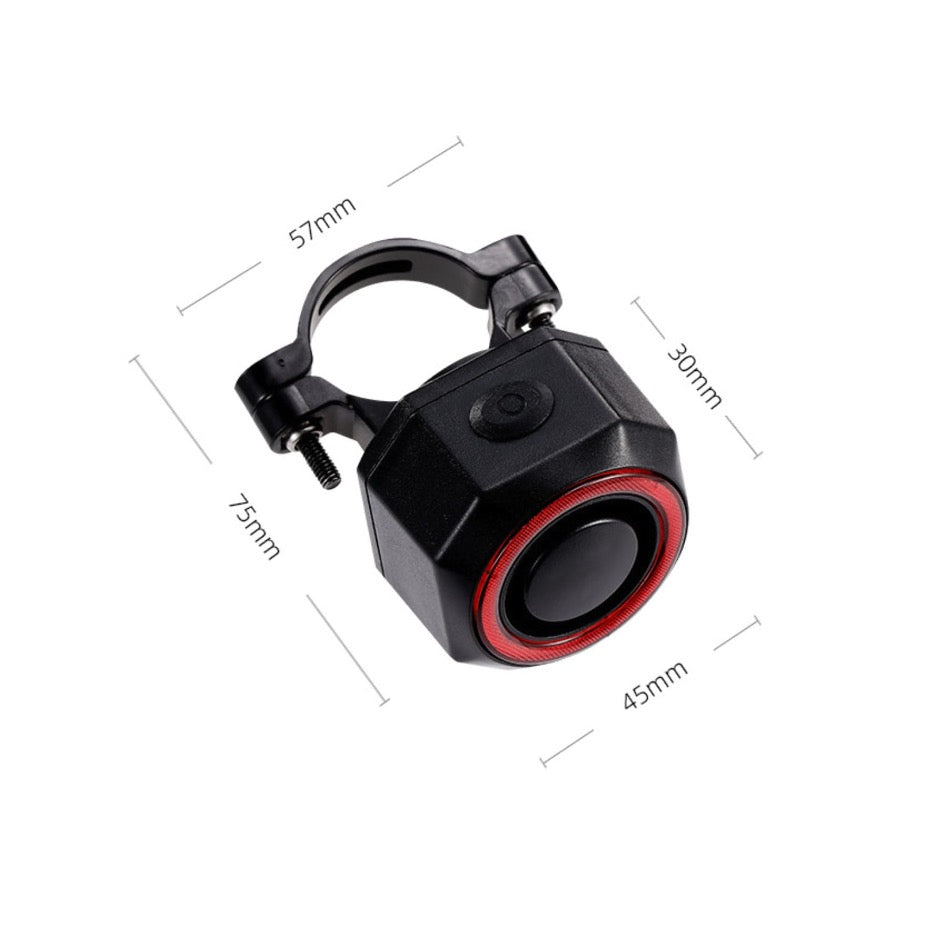 Rechargeable Brake-sensing Bicycle Tail Light