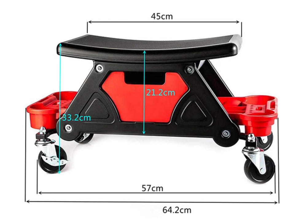 Rolling Mechanic Stool Detailing Stool