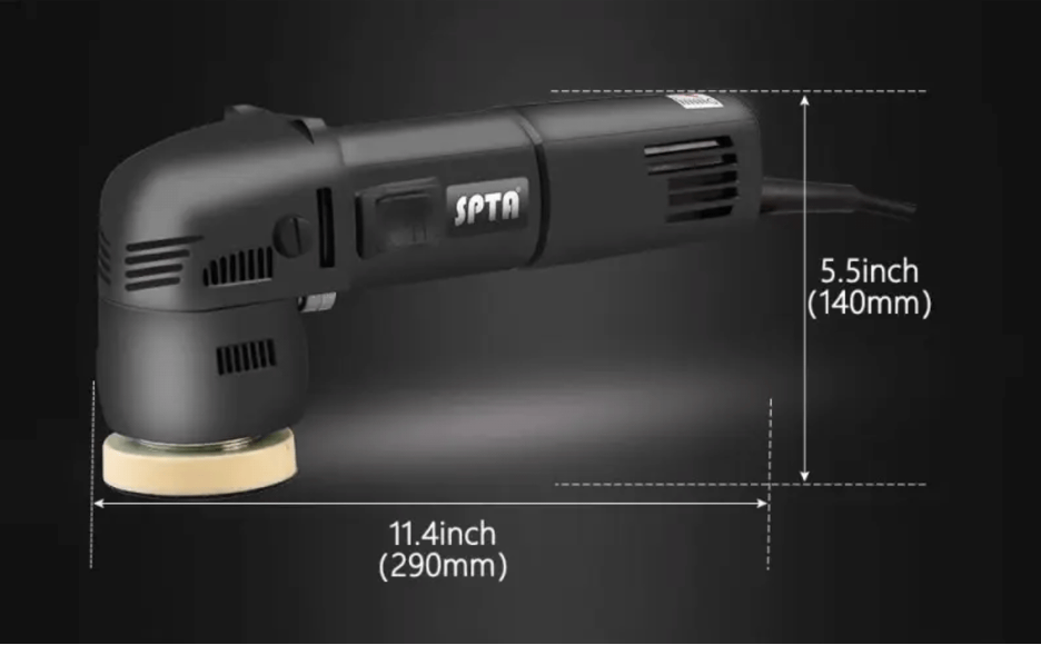 SPTA 3" Mini Polisher Dual Action Polisher