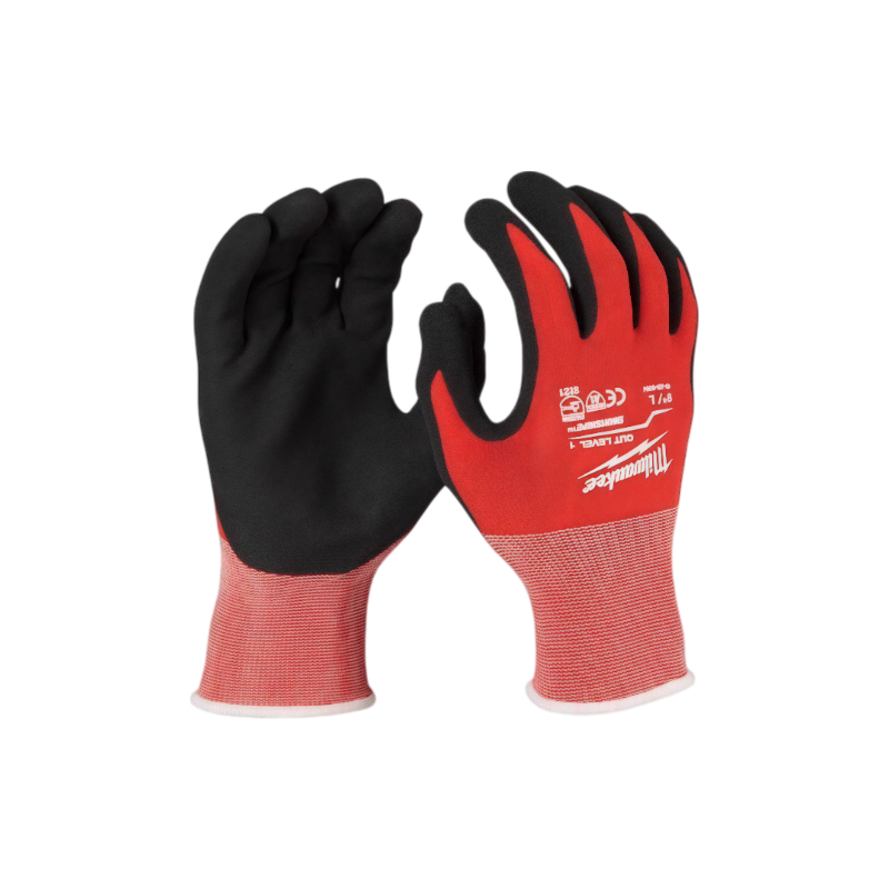 Milwaukee Cut Level 1 Nitrile Dipped Gloves