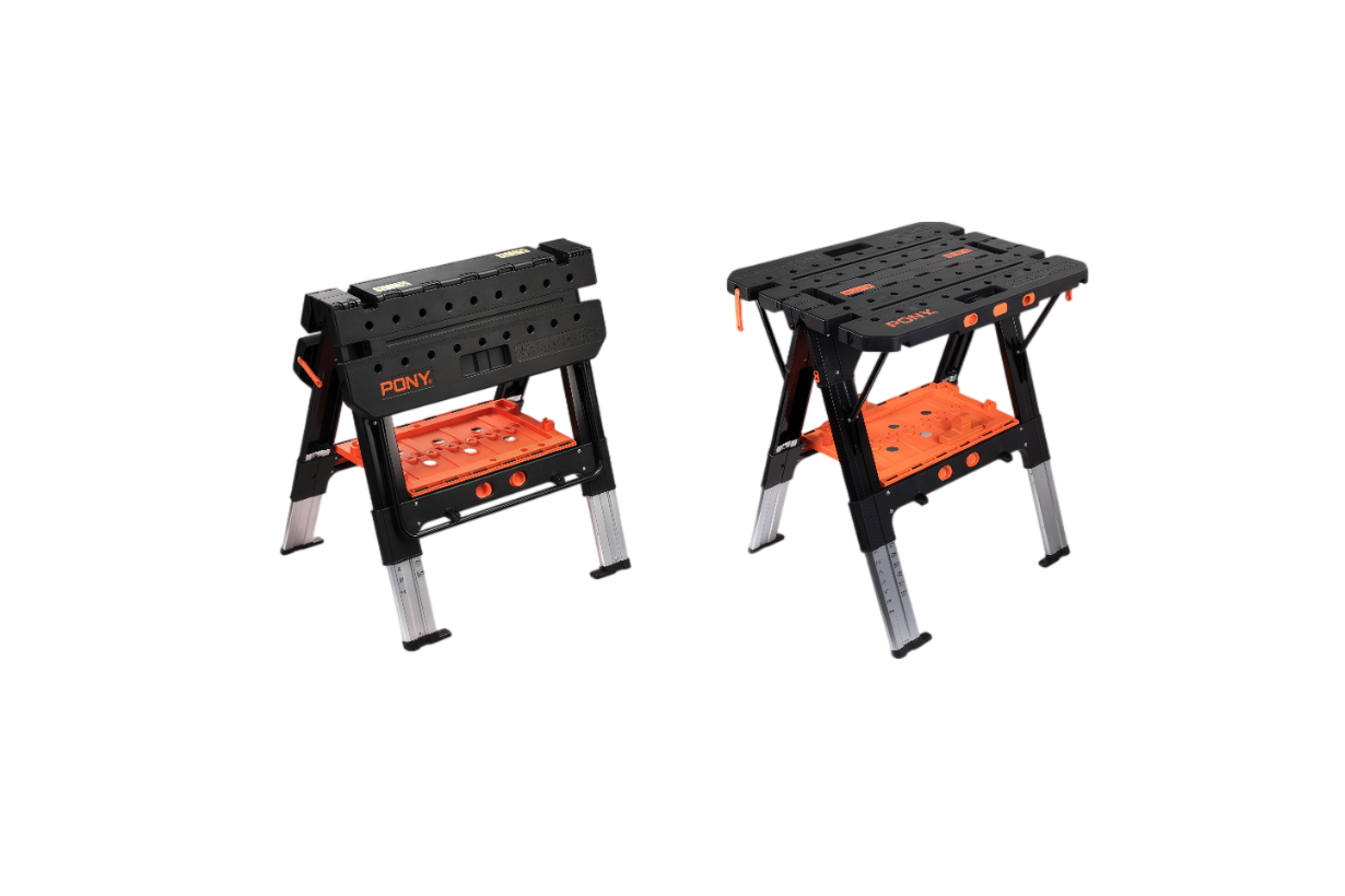 Pony 2-in-1 Portable Folding Work Table