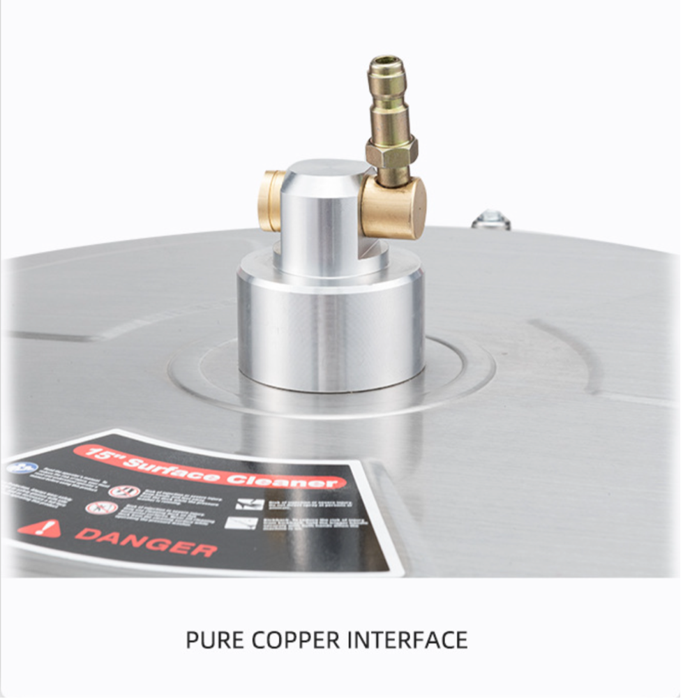 Stainless Steel Pressure Washer Surface Cleaner 15inch 4000psi