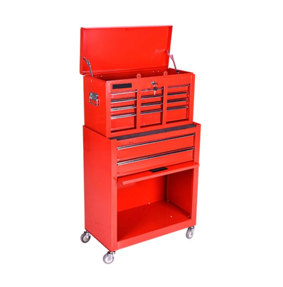 Tool Chest and Rolling Cabinet 8 Drawers Combo