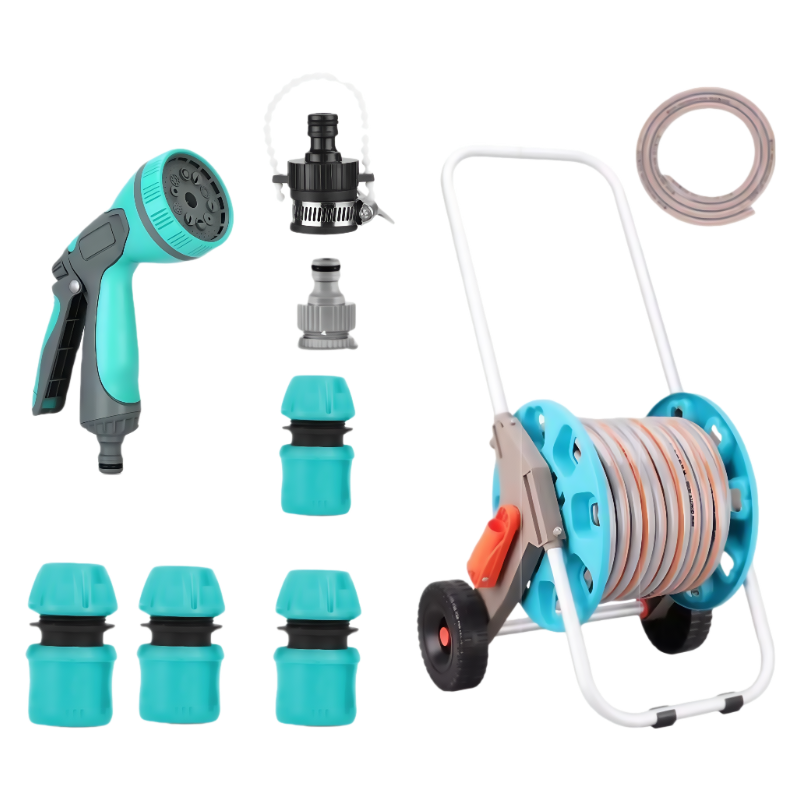 Water Hose Reel Garden Hose Reel Cart Set 25M/35M/45M