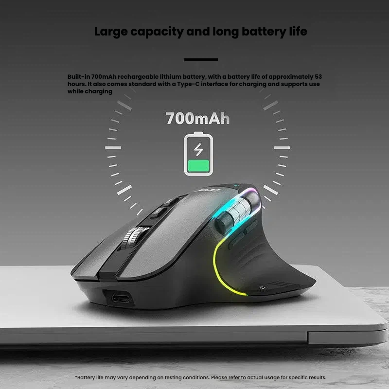 Acer Wireless Bluetooth Mouse - 8000 DPI Silent Ergonomic