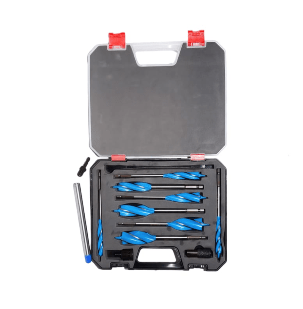 Auger Drill Bit Set 8pc for Wood Assorted - TrendLine & Co.