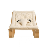 Baby Rocker Beech with White Cushion - TrendLine & Co.