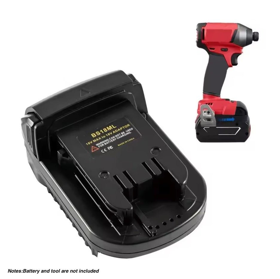 Battery Adapter for BOSCH 18V Battery to Milwaukee M18 Battery - TrendLine & Co.