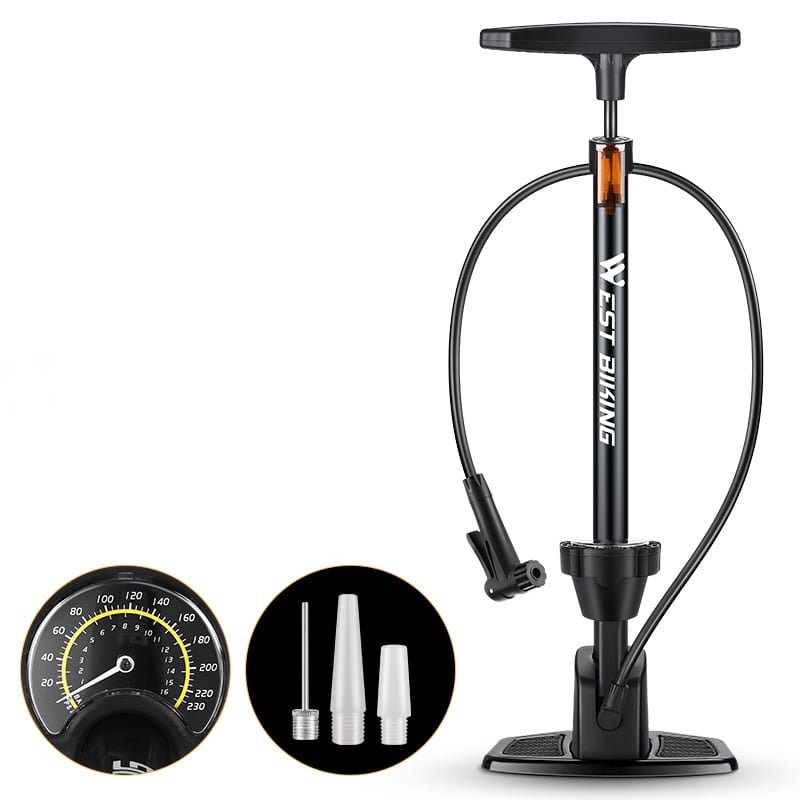 Bike Floor Pump Bike Inflator Pump - TrendLine & Co.