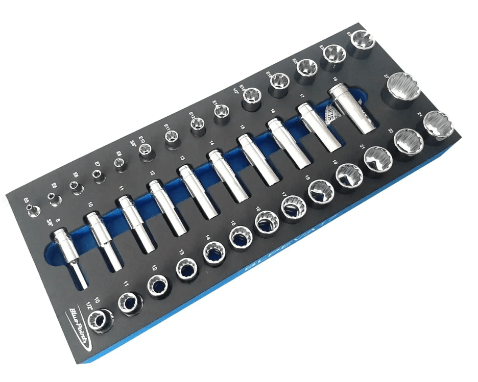 Blue Point 38PC Sockets Set EVA Tool Holder Set - TrendLine & Co.