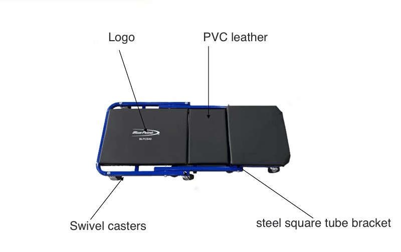 Blue Point 40" 3 in 1 Foldable Automotive Creeper Board - TrendLine & Co.