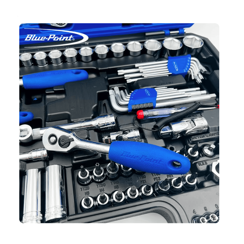 Blue Point 6.3x10x12.5mm 130PC Automotive Tool Set - TrendLine & Co.