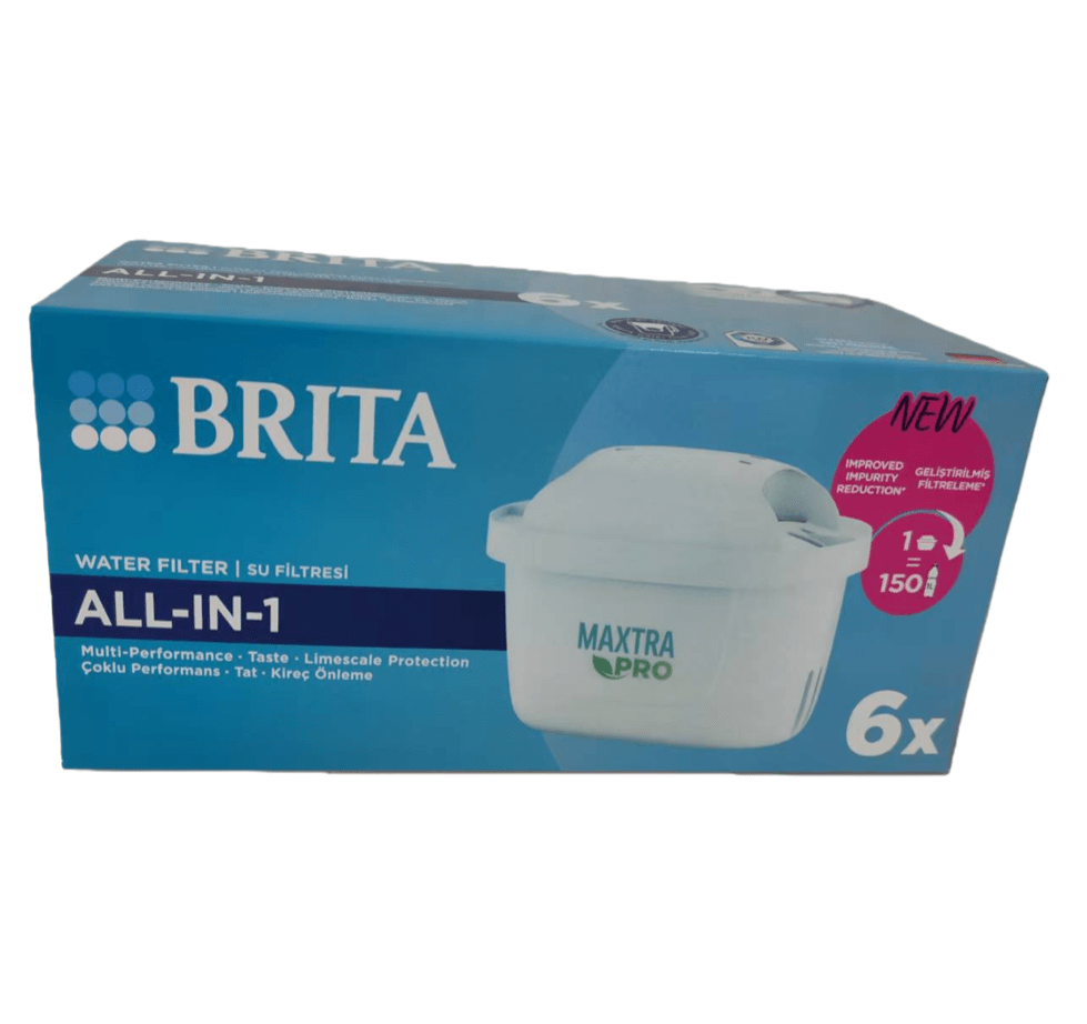 Brita Maxtra Pro All-in-one Limescale Expert Water Filter Cartridge, Pack of 6 - TrendLine & Co.