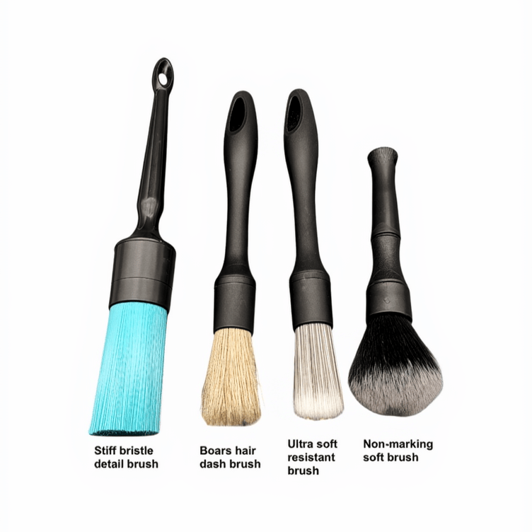Car Detailing Brush Premium Brush 4pc - TrendLine & Co.