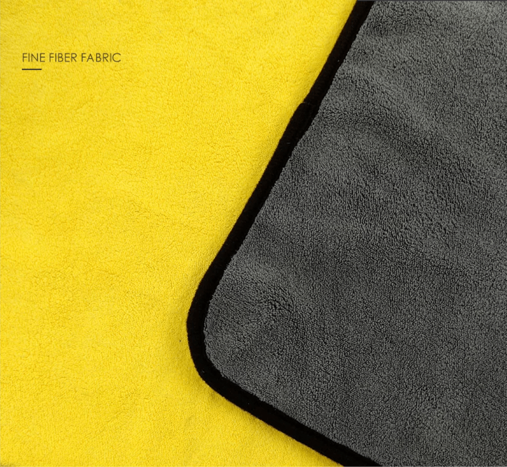 Double Sided Thickened Microfiber Car Towels 5PC