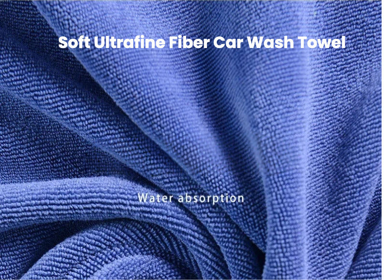 Thickened Microfiber Car Wash Towels 3pc
