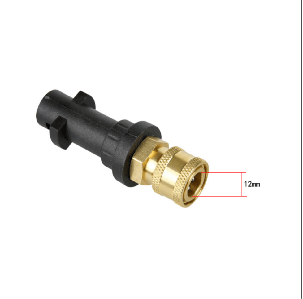 Compatible Karcher K Series to 1/4 inch Quick Connect Fitting Pressure Washer Adapter & Nozzles - TrendLine & Co.