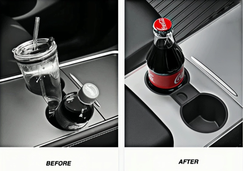 Tesla Model 3/Y Rubber Cup Holder Insert