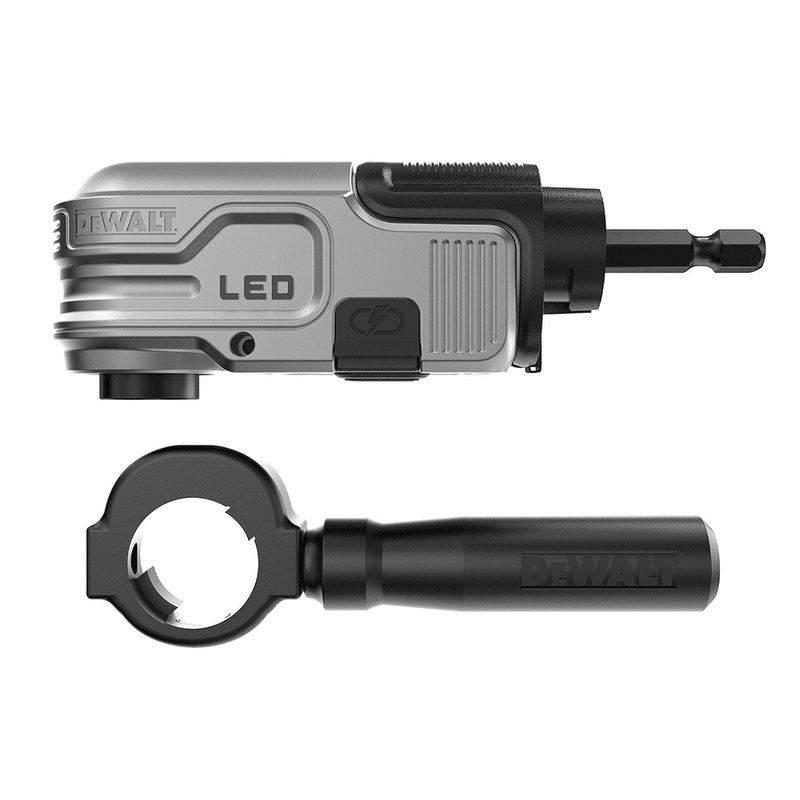 DEWALT FLEXTORQ Lighted Modular Right Angle Attachment DWALRAFT - TrendLine & Co.