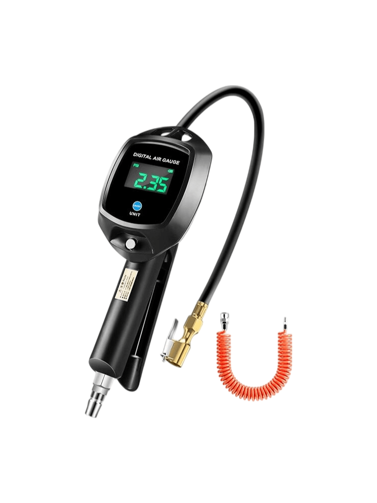 Digital Car Tire Inflator Pressure Gauge With 15m Air Hose - TrendLine & Co.