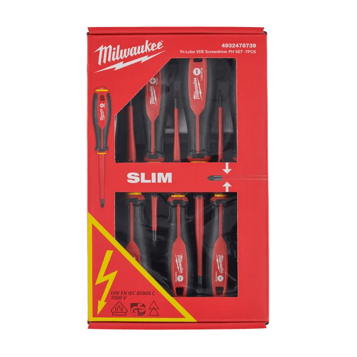 Milwaukee 7PC Insulated Screwdriver Set