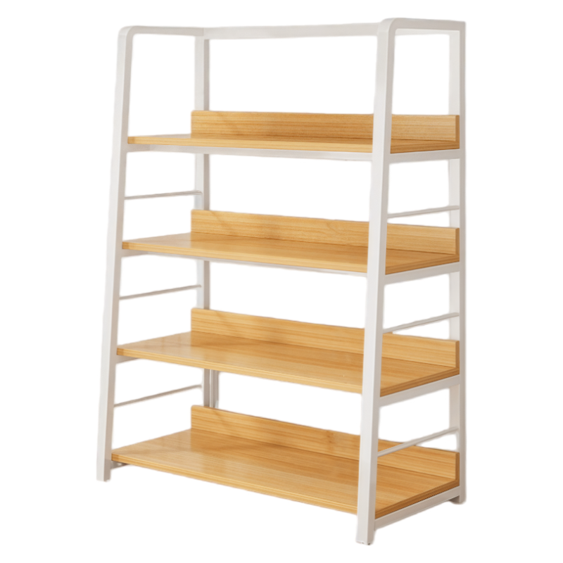 Floor-Standing Ladder-Style Storage Shelf Display Rack 80CM Wide