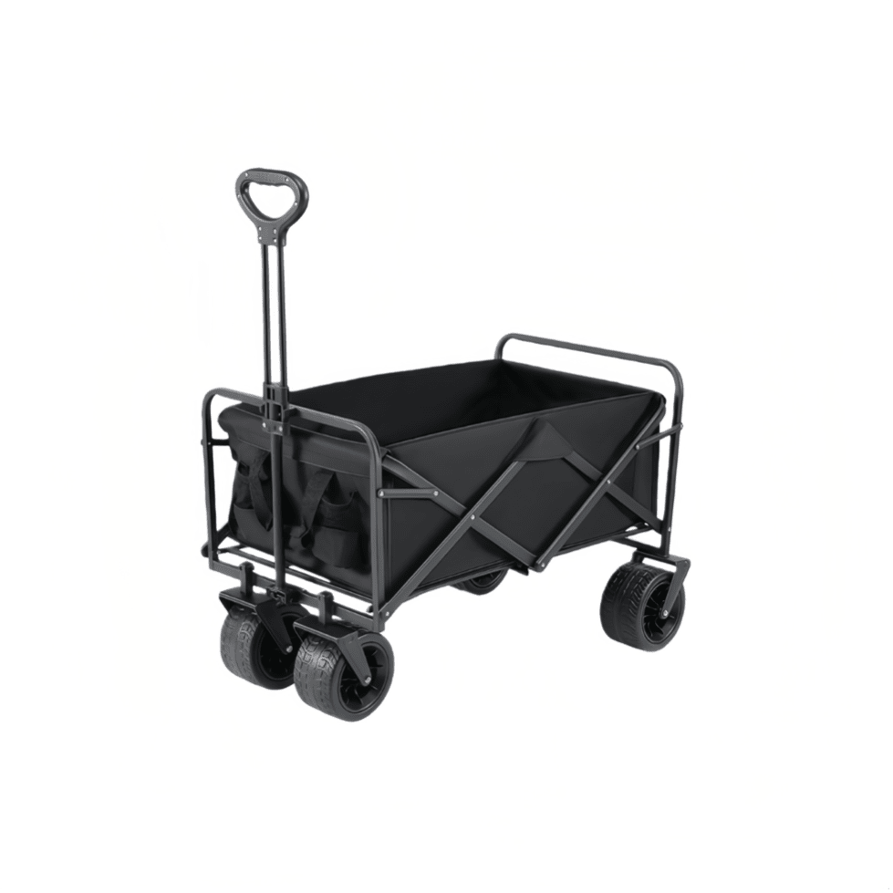 Foldable Outdoor Utility Shopping Trolley Trailer Wagon Beach Trolley - TrendLine & Co.
