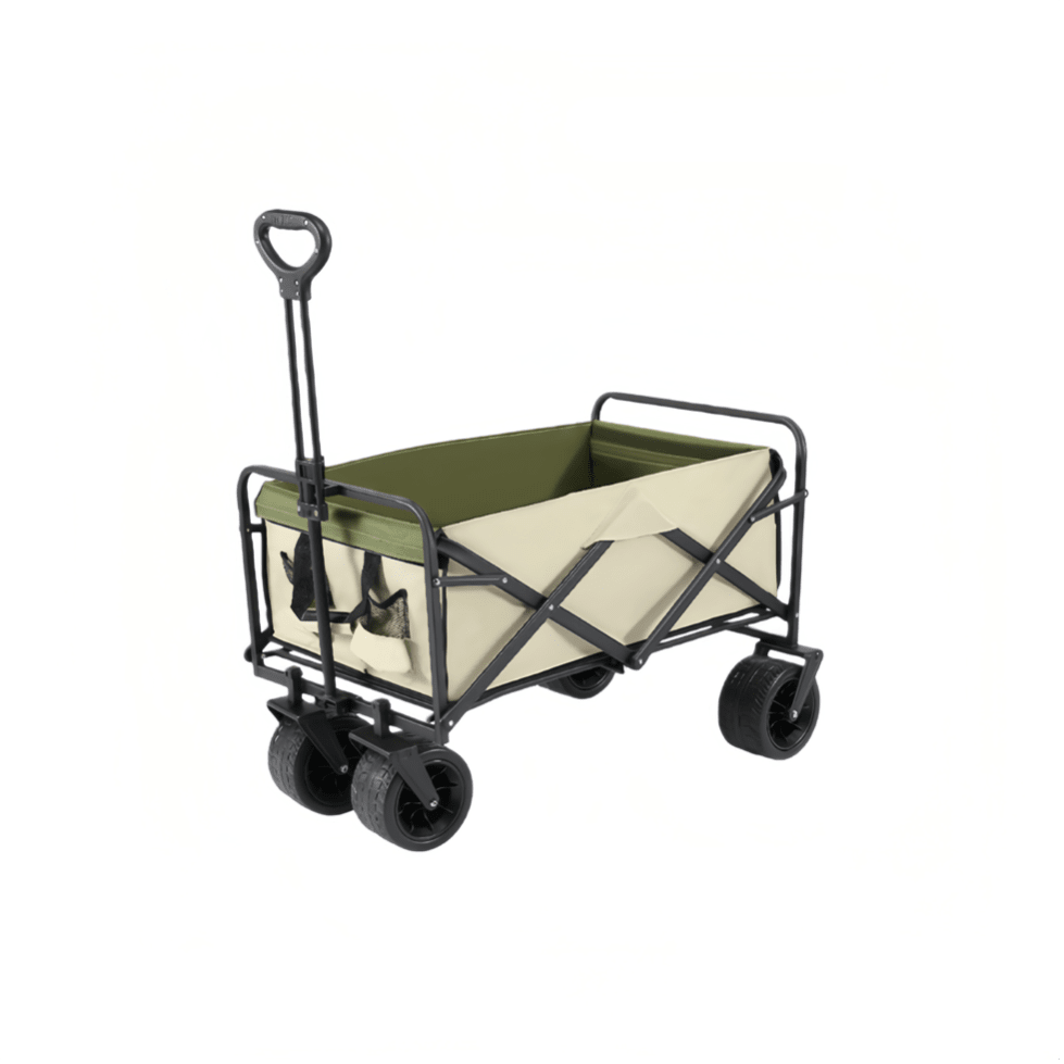 Foldable Outdoor Utility Shopping Trolley Trailer Wagon Beach Trolley - TrendLine & Co.
