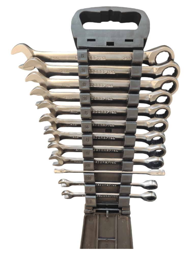 Gedore Red 12PC Combination Ratchet Spanner Set - TrendLine & Co.