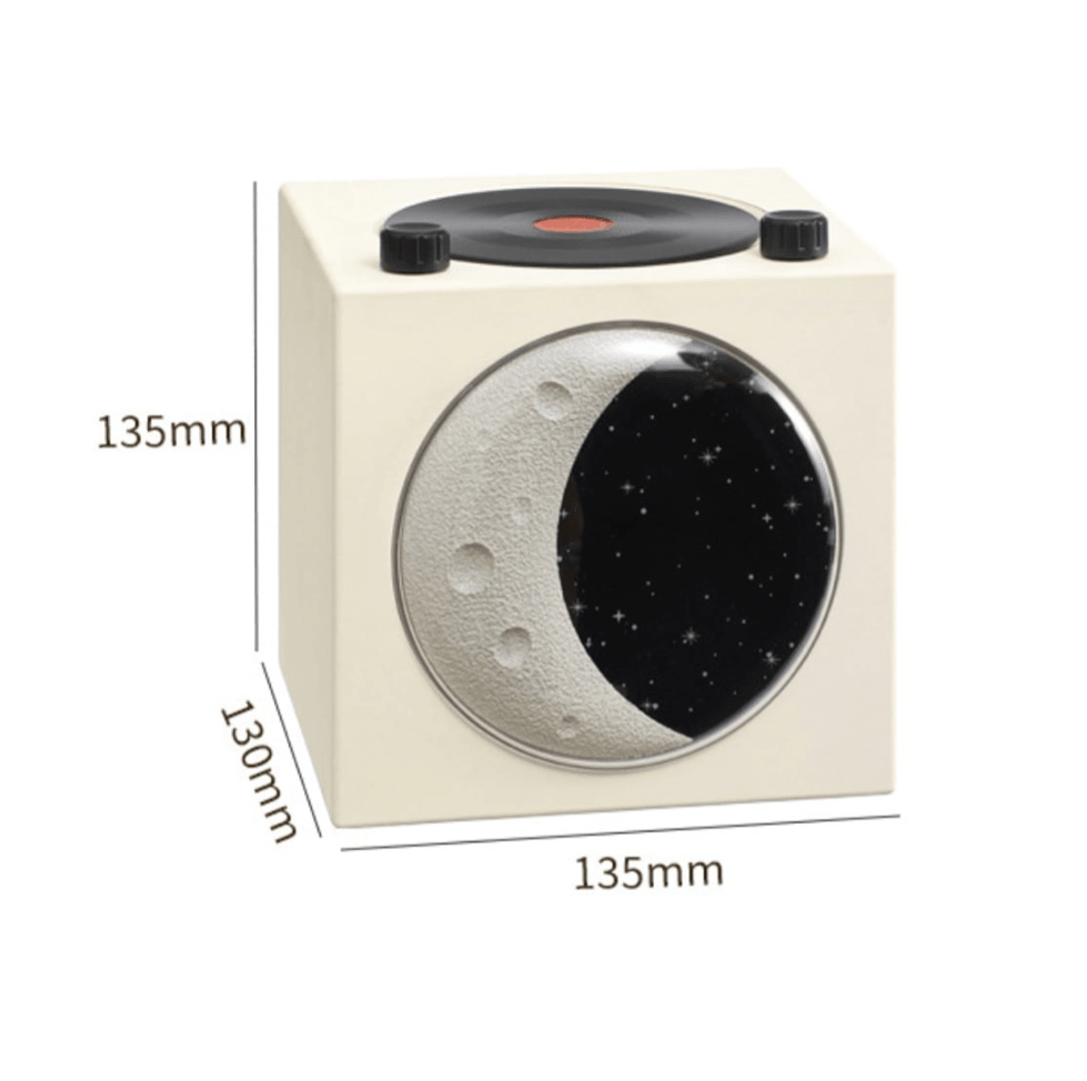 Half Moon Starry Sky Night Light Wireless Bluetooth Speaker - TrendLine & Co.