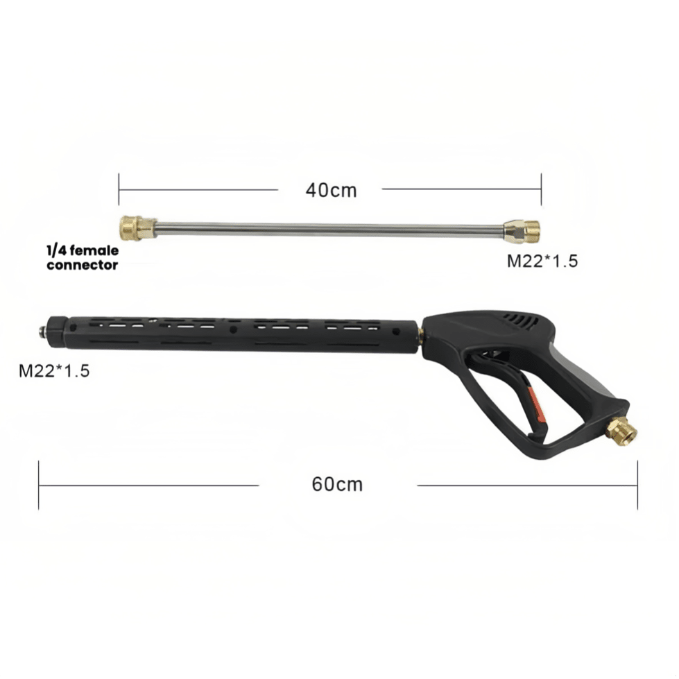 High-pressure Water Gun Kit With An Extension Wand - TrendLine & Co.