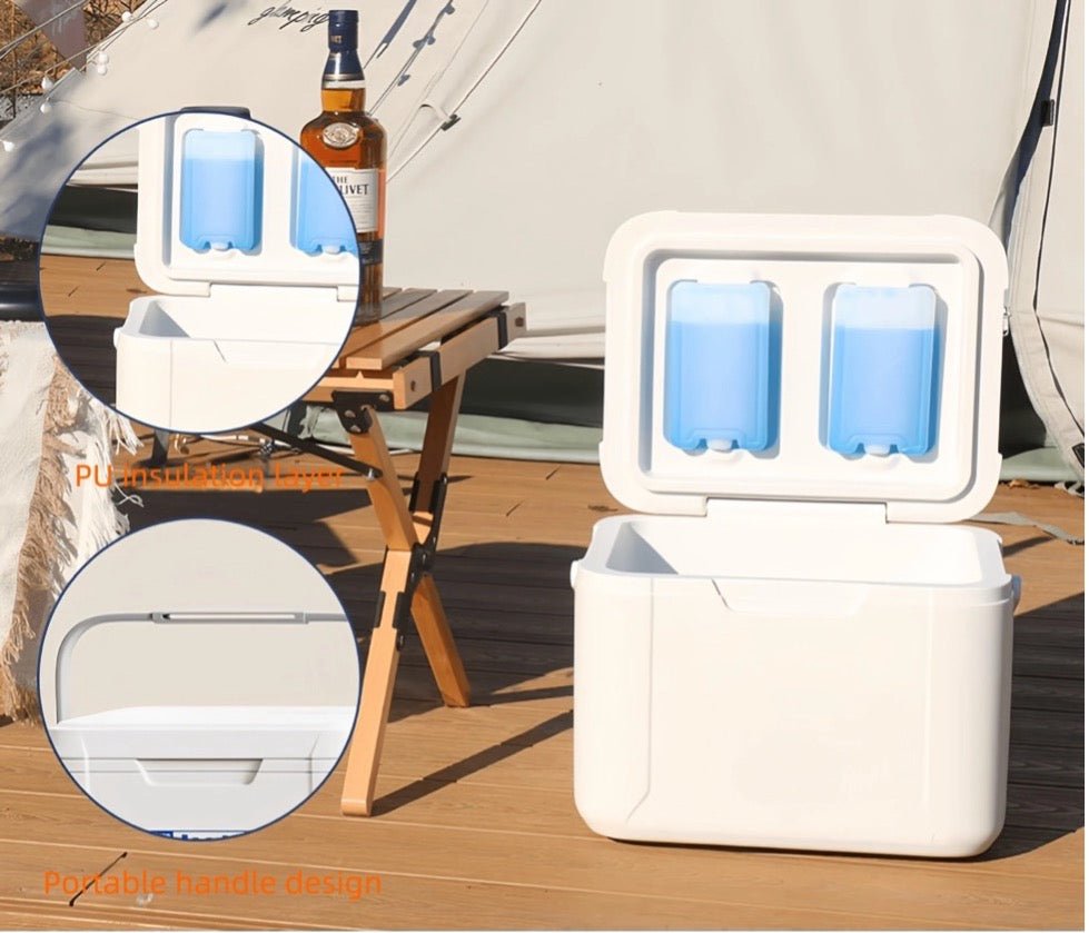 ICENERGY 18L Chilly Bin Cooler Box White - TrendLine & Co.