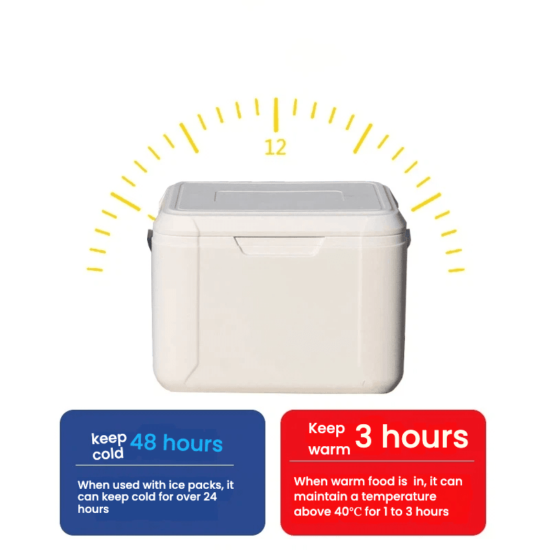 ICENERGY 18L Chilly Bin Cooler Box White - TrendLine & Co.