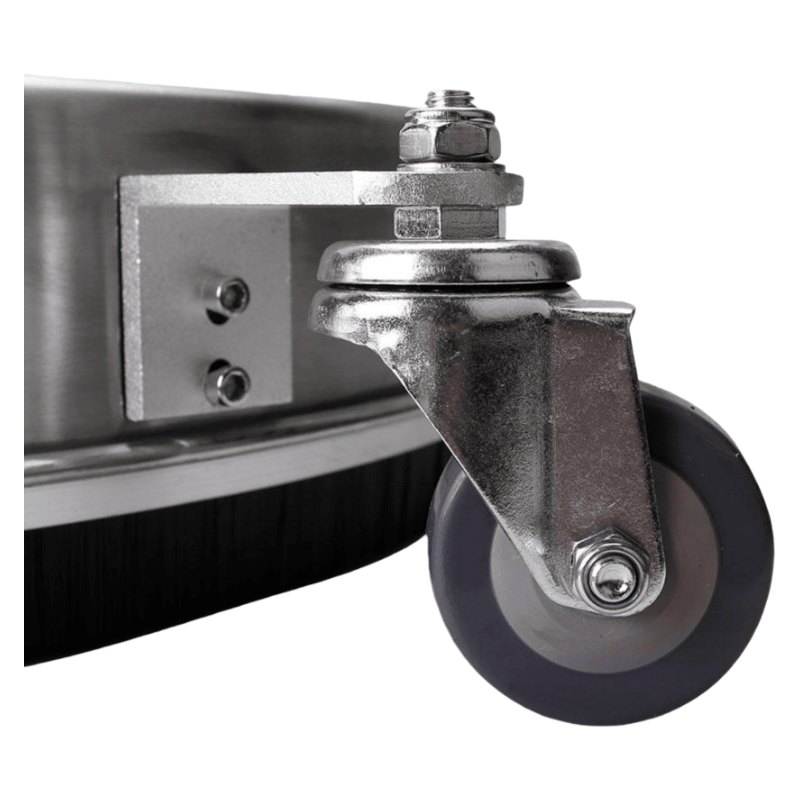 Industrial Stainless Steel Pressure Washer Surface Cleaner 21" with 4 Castors 4000PSI - TrendLine & Co.