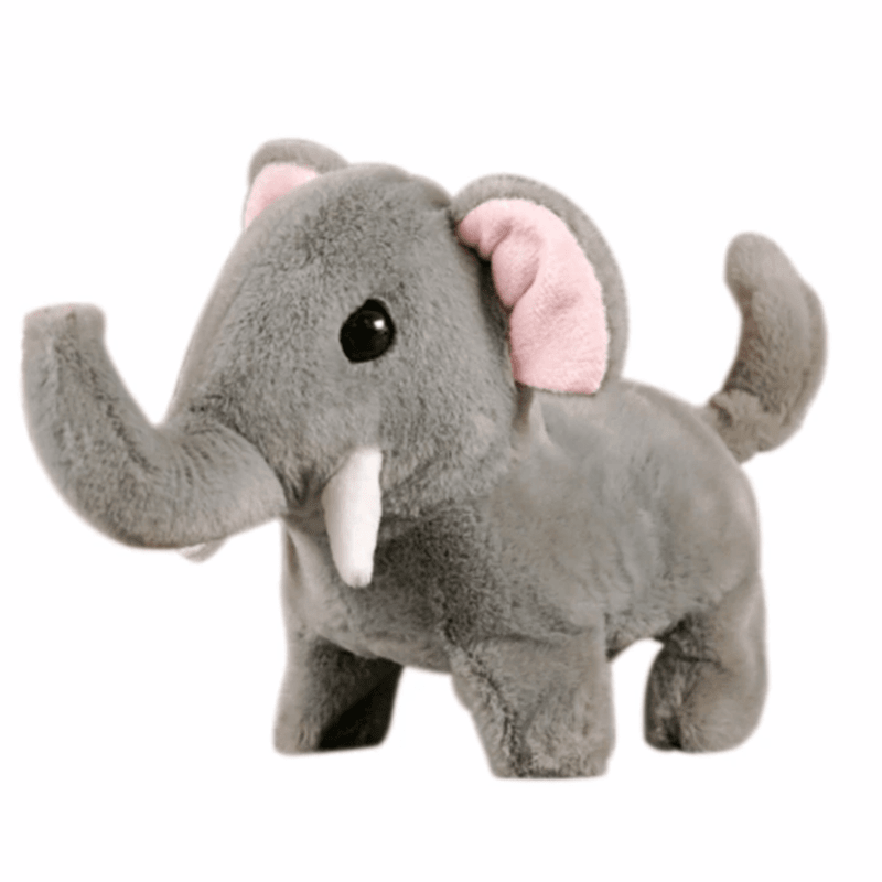 Interactive Electric Plush Elephant Toy - TrendLine & Co.