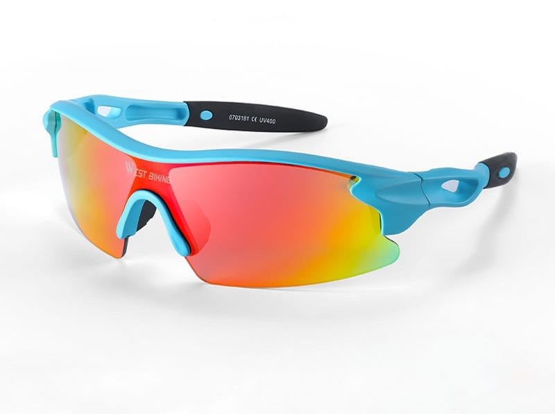 Kids Cycling Glass Wing Sunglass Photochromic Black - TrendLine & Co.